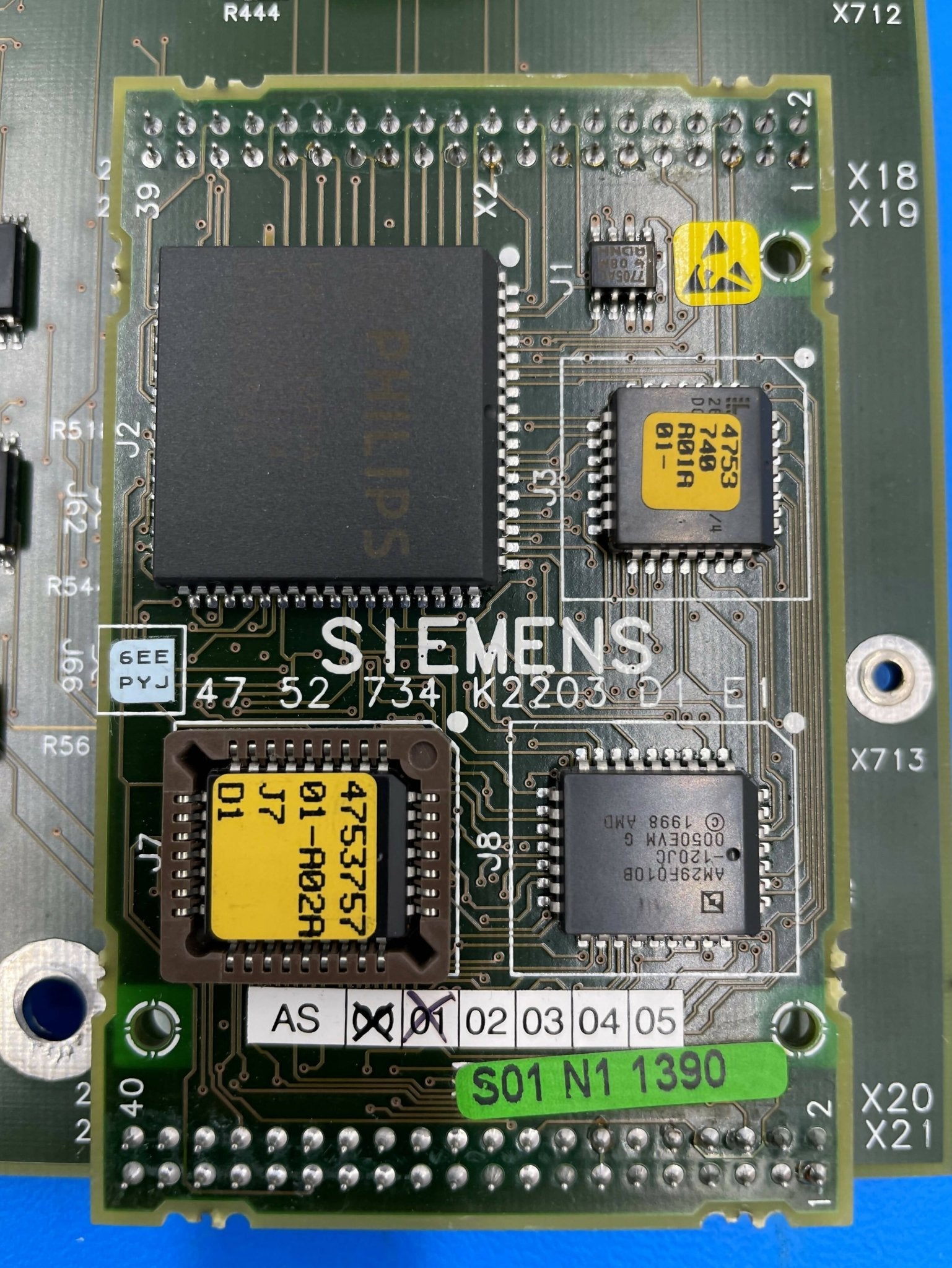 RFCI MOTHERBOARD D14/D1 (4753187/4752734 SIEMENS