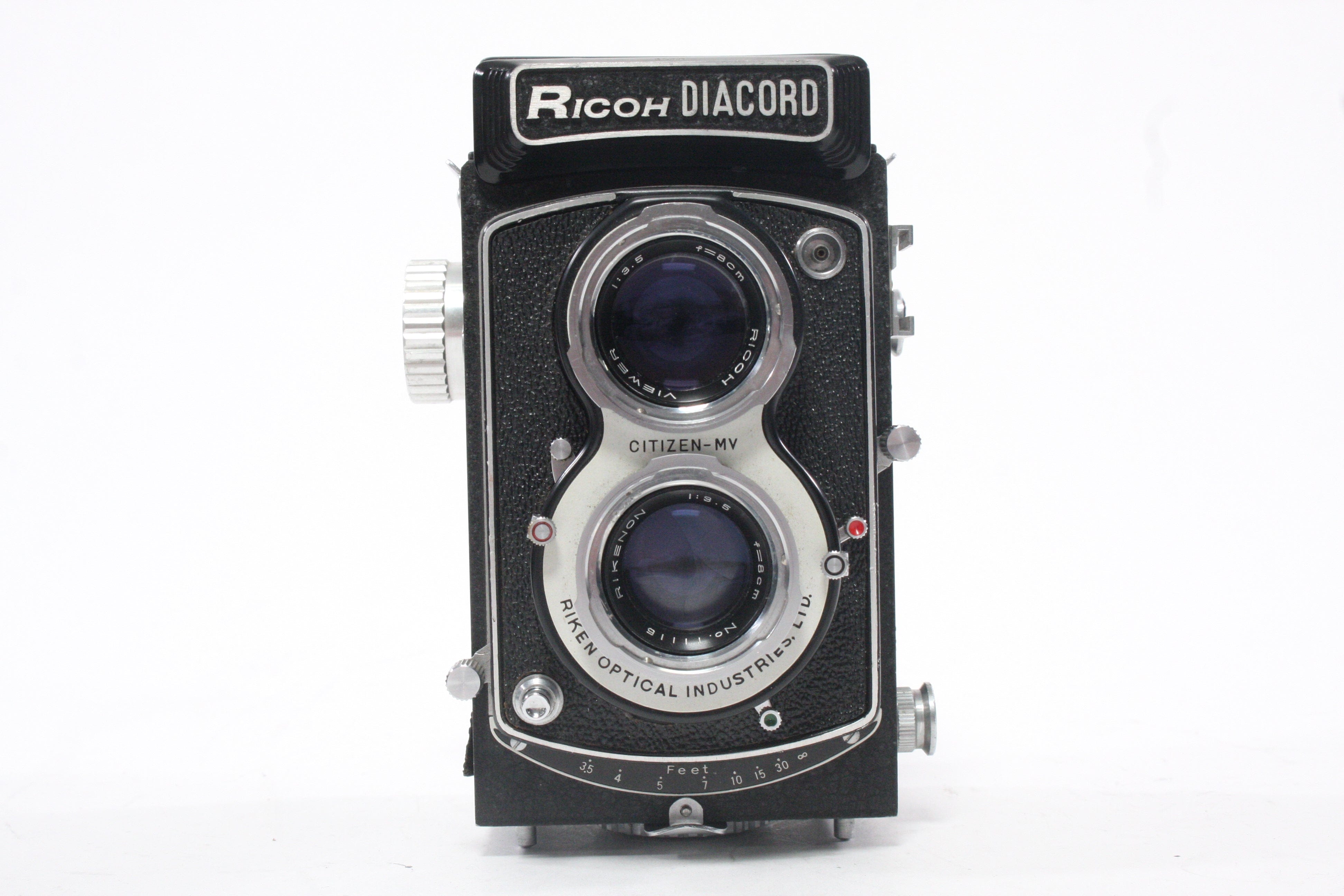 Ricoh Diacord Medium Format Camera with 8cm (80mm) f/3.5 Lens