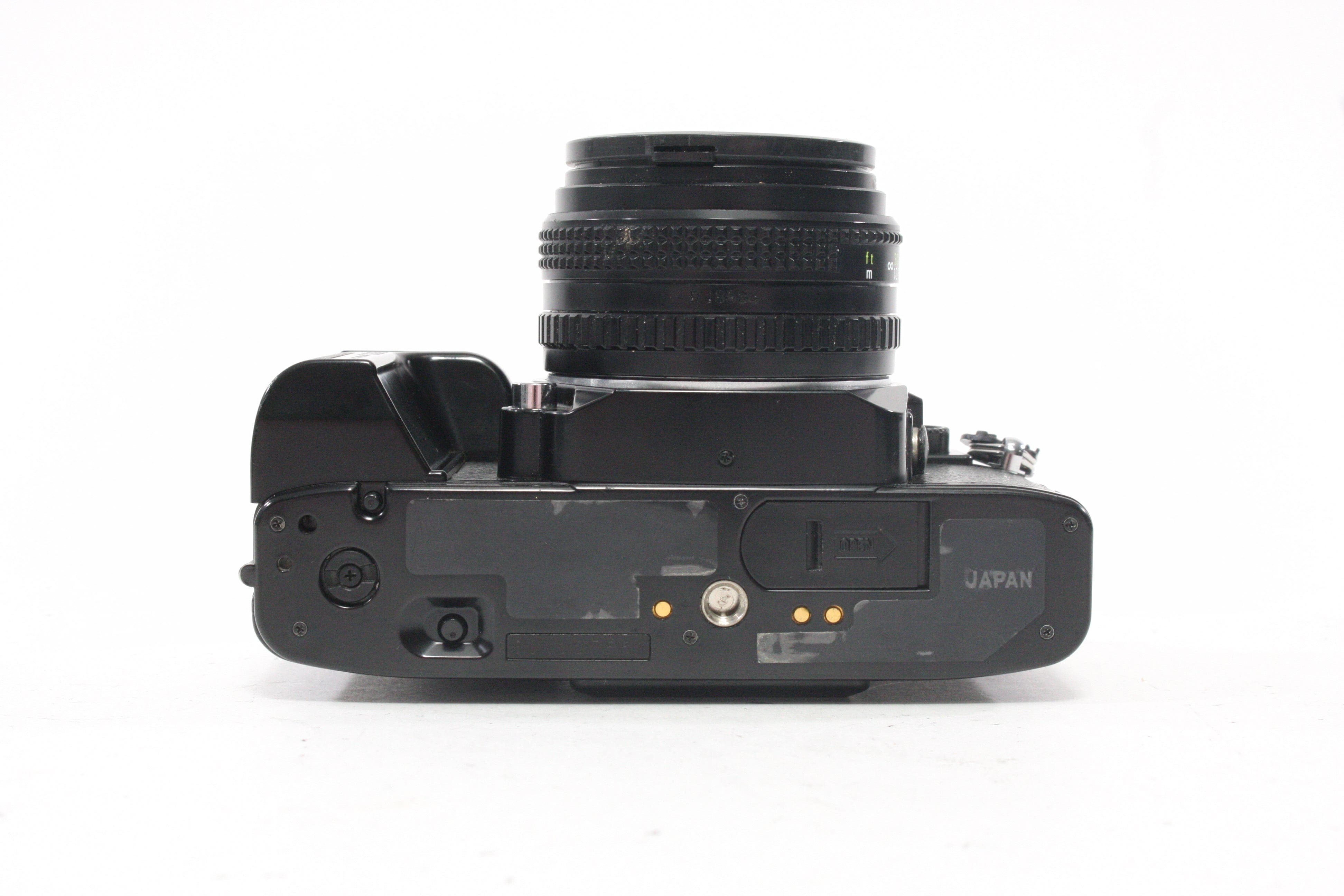 Ricoh Multi-Program XR-P 35mm Camera SLR with 50mm f/1.7 P and Power Winder