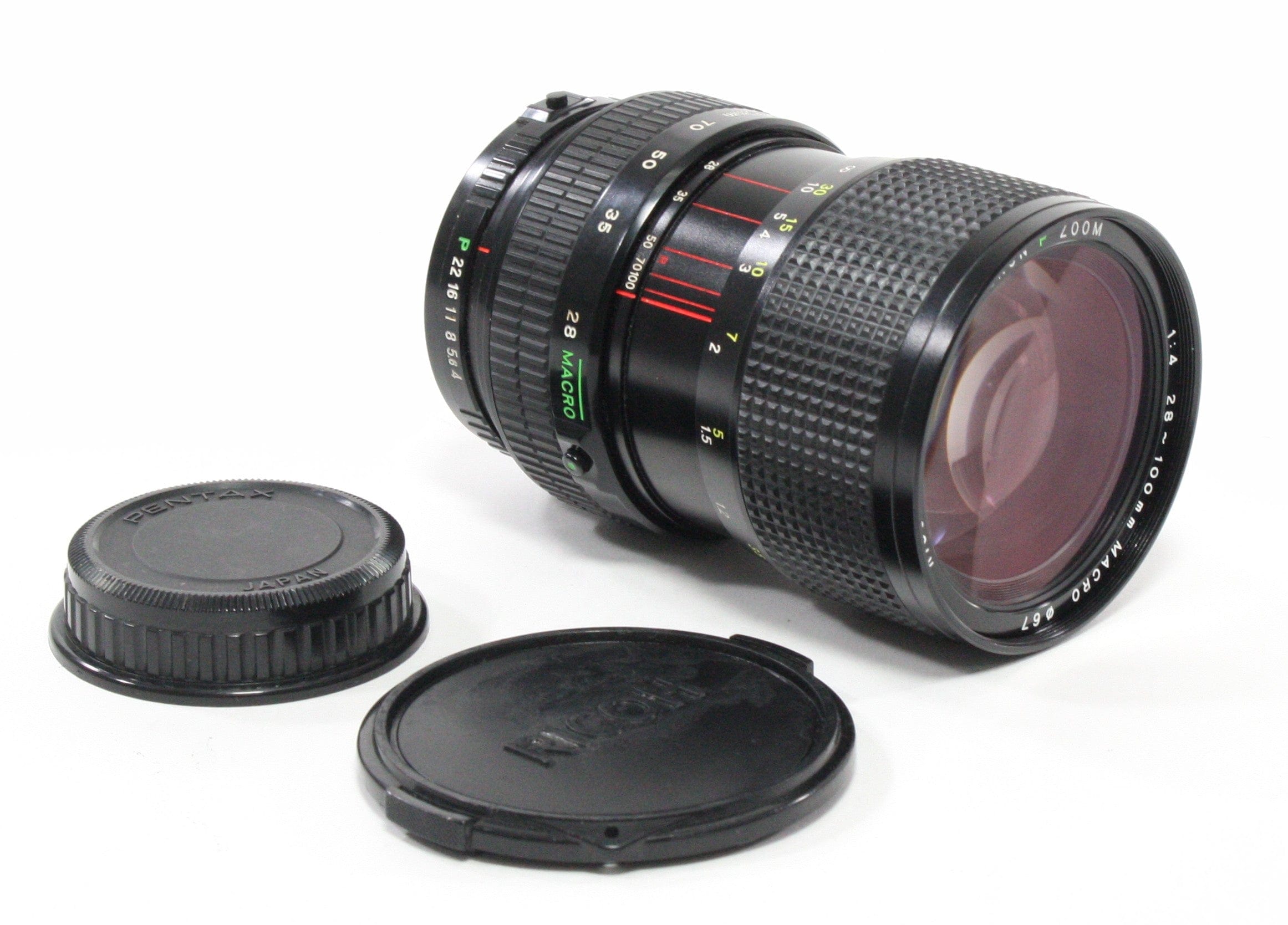 Ricoh Rikenon 28-100mm f/4 Macro Zoom lens for PK Mount
