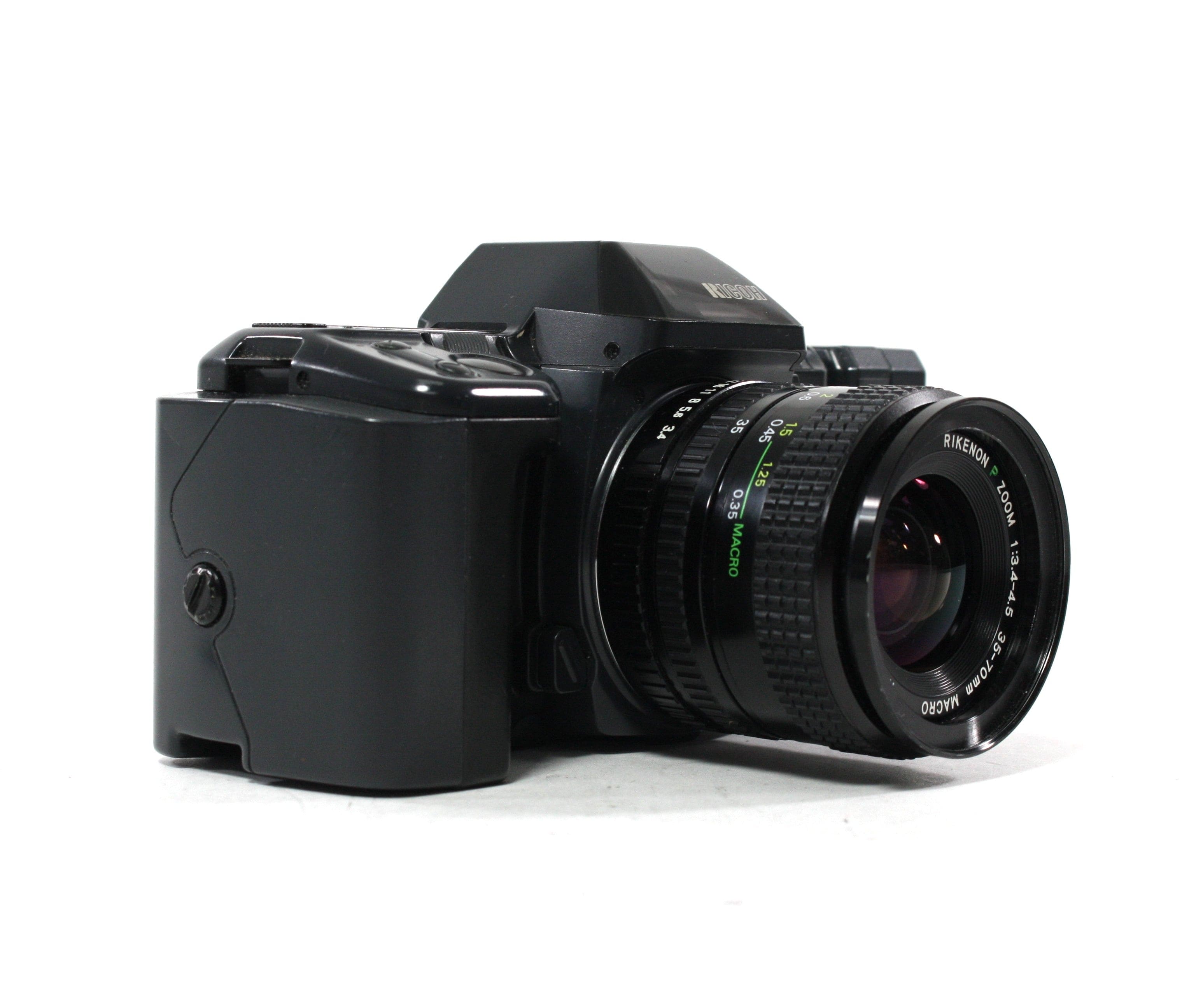 Ricoh XR-M 35mm Camera with PX Speedlite and 35-70mm f/3.4-4.5 Lens