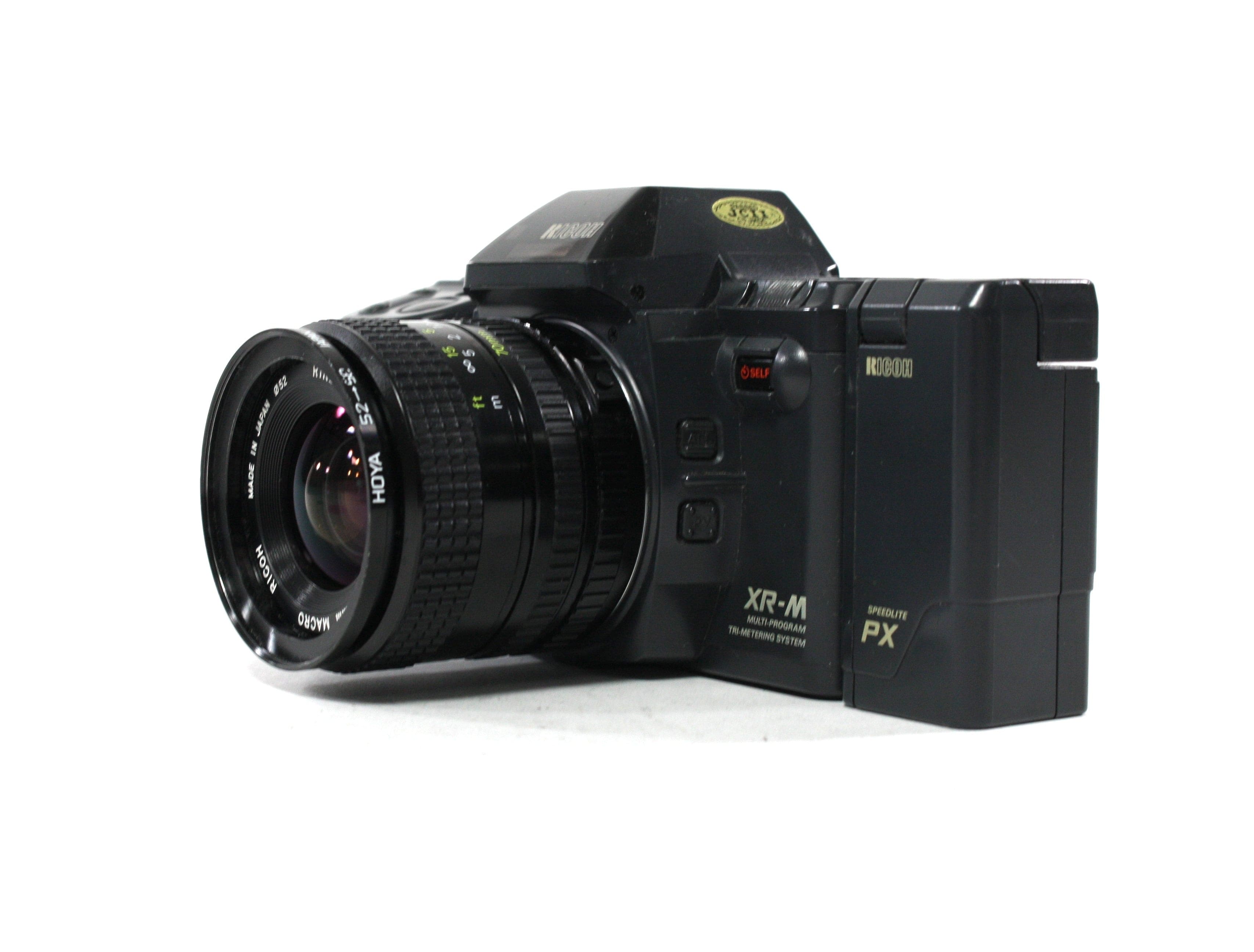 Ricoh XR-M 35mm Camera with PX Speedlite and 35-70mm f/3.4-4.5 Lens