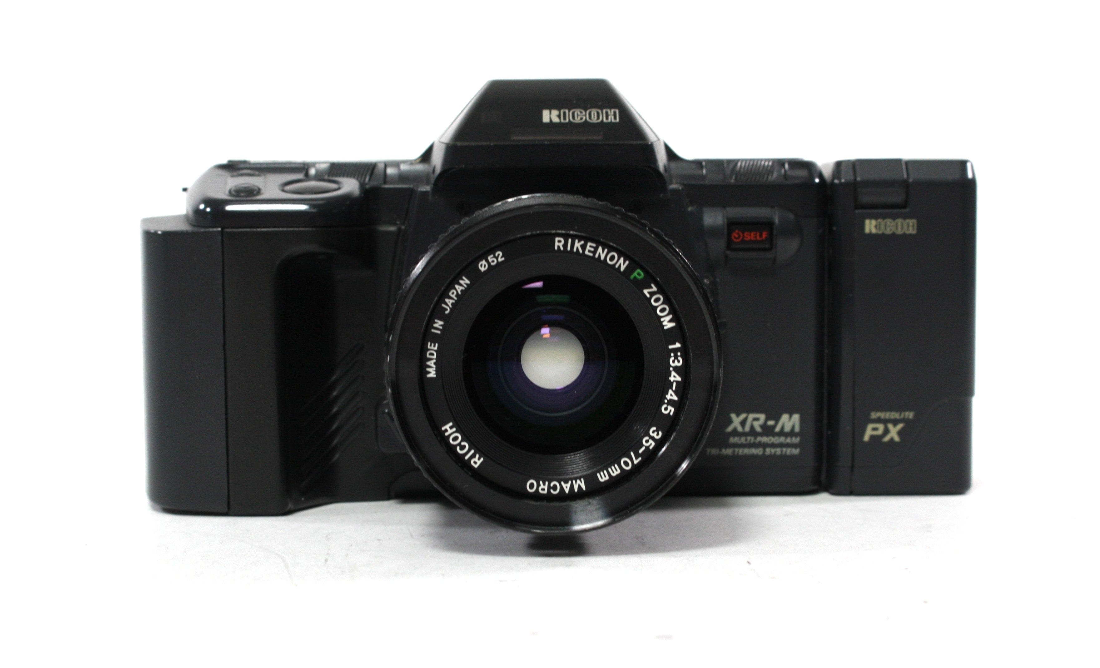 Ricoh XR-M 35mm Camera with PX Speedlite and 35-70mm f/3.4-4.5 Lens
