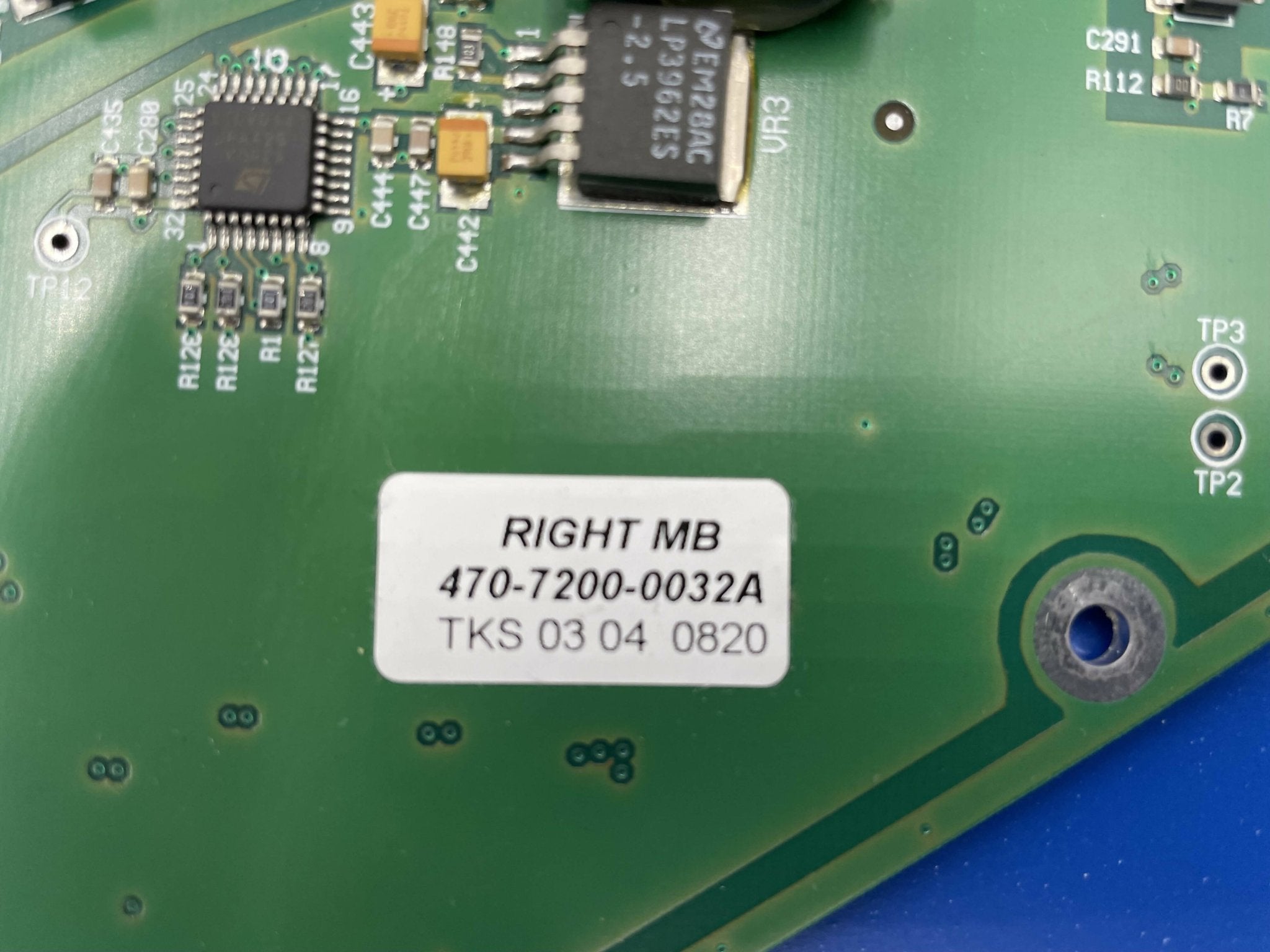 RIGHT MOTHERBOARD DMBR (470-7200-0032A/455014001031/7273035 SIEMENS/PHILIPS