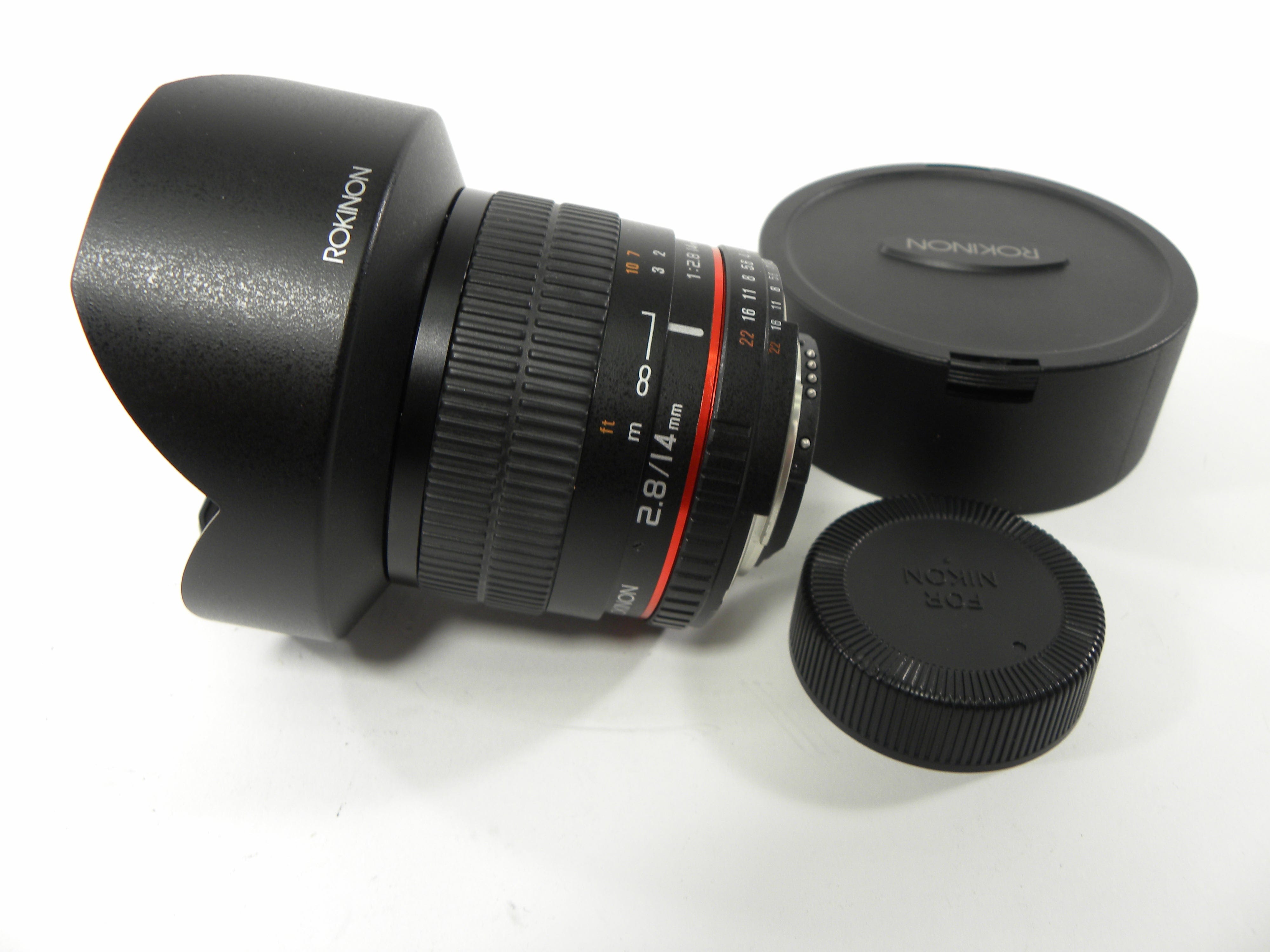 Rokinon AS IF UMC 14mm f2.8 Nikon AF Mount