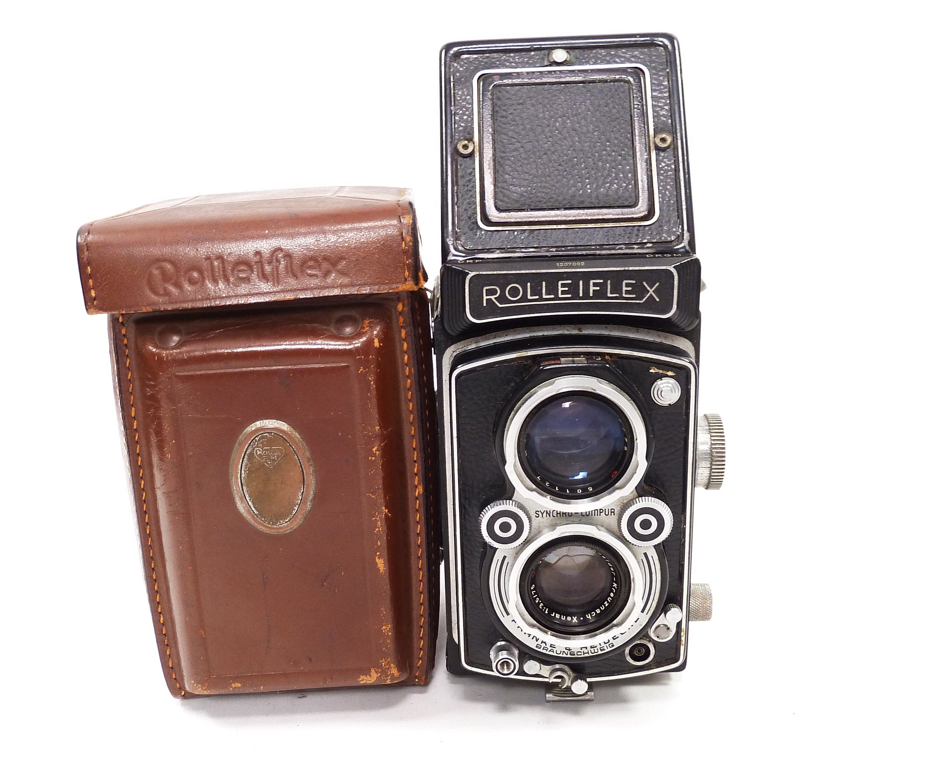 Rolleiflex 3.5 with Schneider Xenar 75mm F3.5 Lens - Parts or Repair