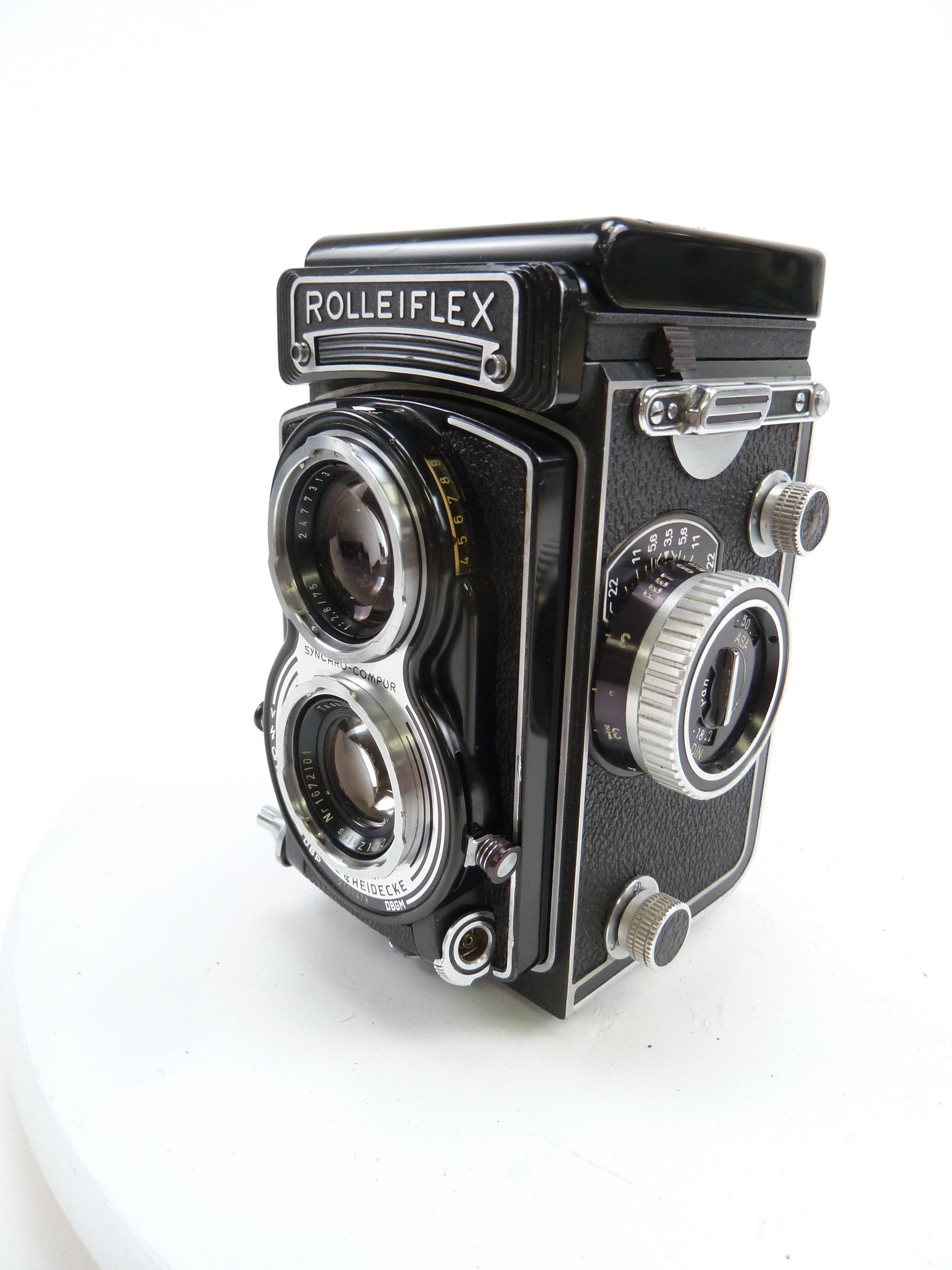 Rolleiflex Model T 120 Roll Film Camera