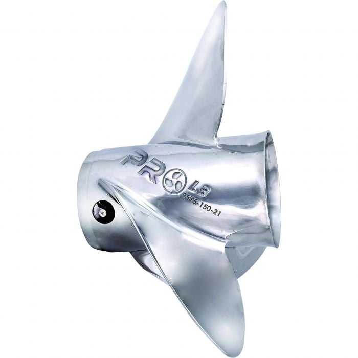 Solas Propeller 9576-153-19 Solas Pro L3 SS Interchangeable Hub Propeller, LH 15.25 x 19, Type E