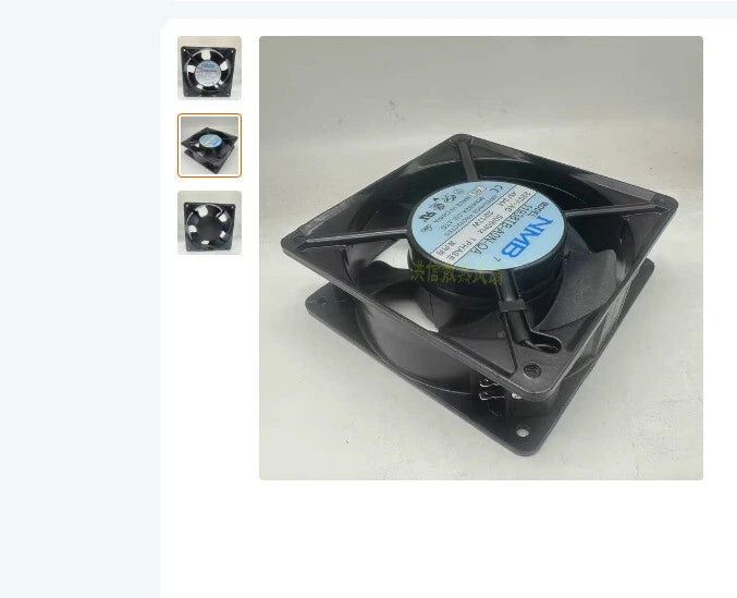 1PCS NMB Fan 11938TB-A0N-QA AC220V 12038 12CM aluminum frame cooling fan|405383257338