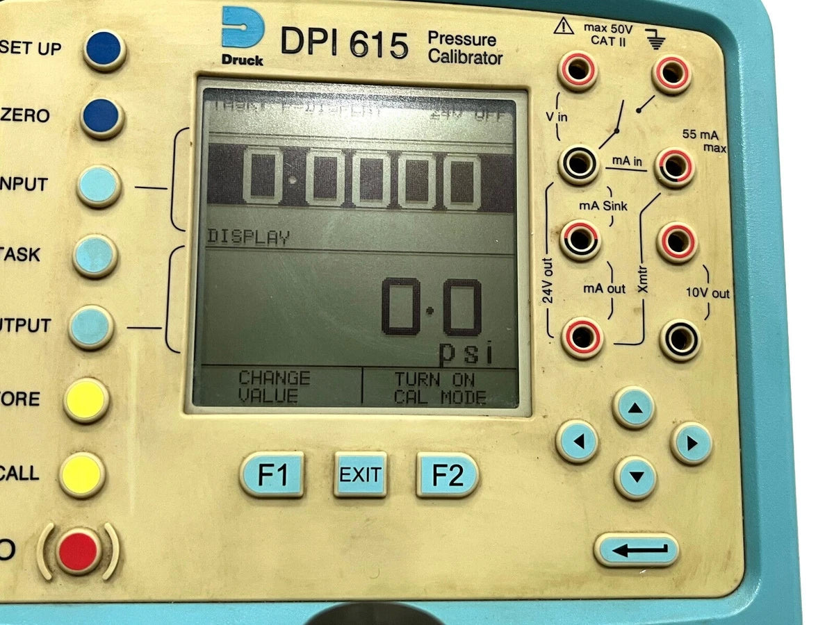 Druck DPI 615 Vaccum To 3000 psi g Pressure Calibrator
