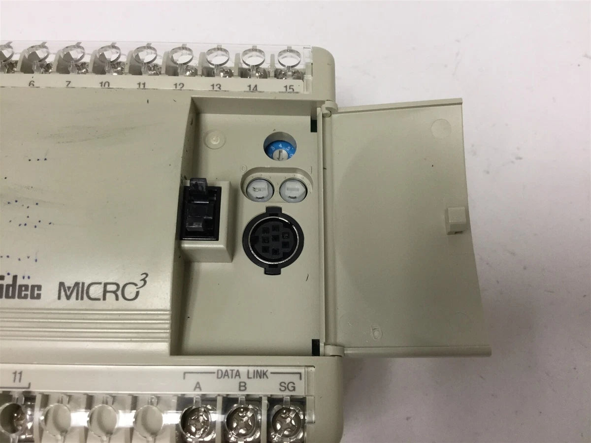 Idec FC2A-C24A1 Micro3 PLC I/O Module 100-240VAC, 14x 24VDC In /10x Relay Out|312012343107