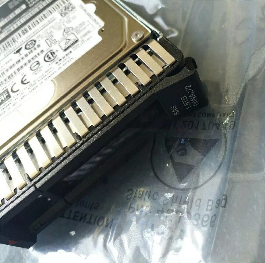 00NA271 00NA272 Lenovo 1.8TB 10K 12GBps SAS 2.5" G3HS 512e HDD Hard Drive