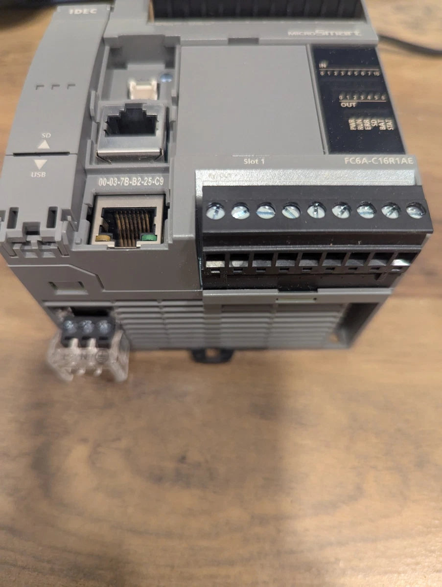 L199 IDEC FC6A-C16R1AE MICROSMART Programmable Logic Controller USA FREE SHIPPER|157340487357