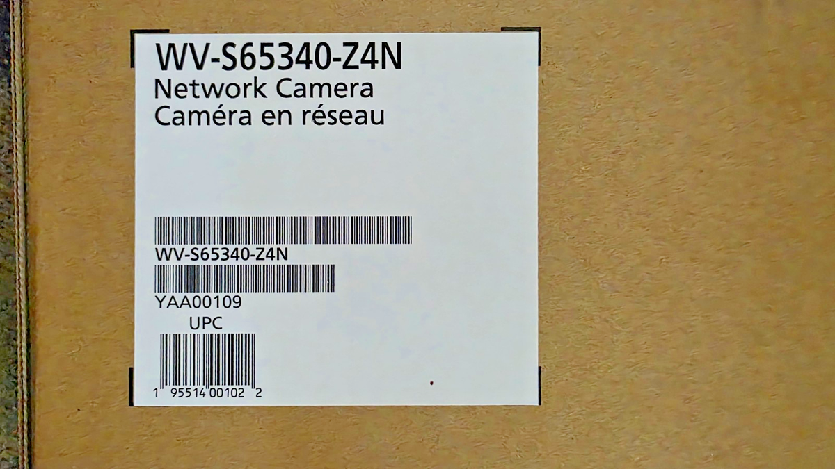 Panasonic 2MP (1080p 40x Outdoor PTZ Network Camera WV-S65340-Z4N