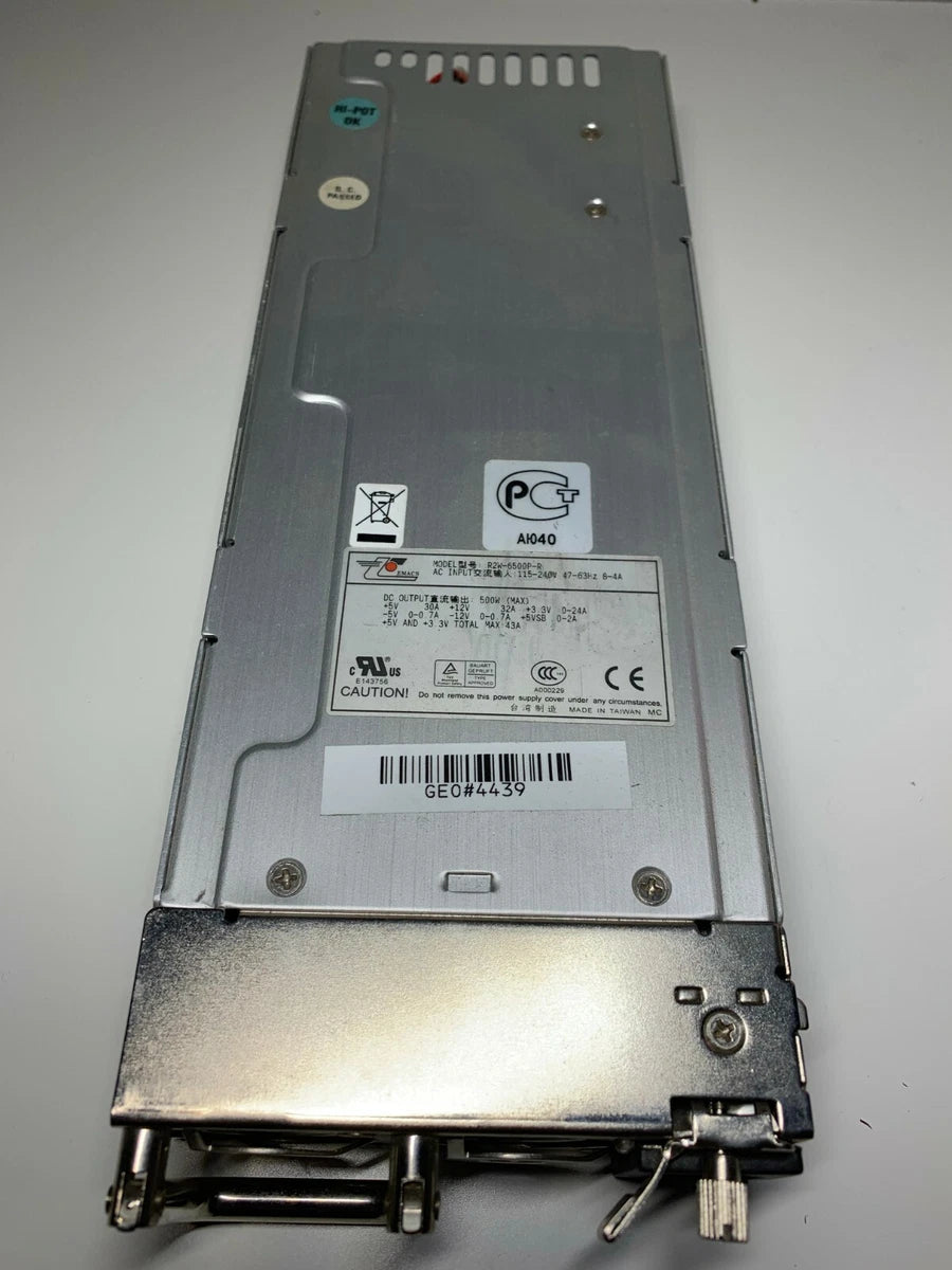 Zippy EMACS R2W-6500 - R Hot Swap Redundant Power Supply Module 26C-580762|392269817164