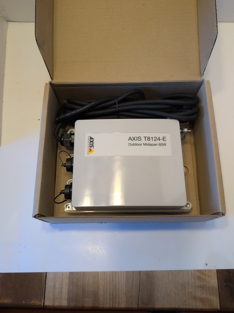 AXIS T8123-E Outdoor Midspan 30 W - P/N # 5030-234 New and Sealed|205822131104