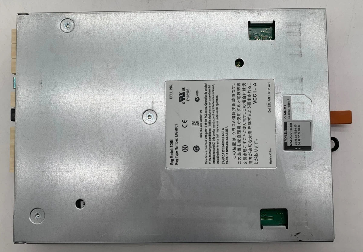 LOT OF 6 DELL E09M E09M001 EQUALLOGIC TYPE 12 CONTROL MODULES NMJ7P Y4PDW|325765625251