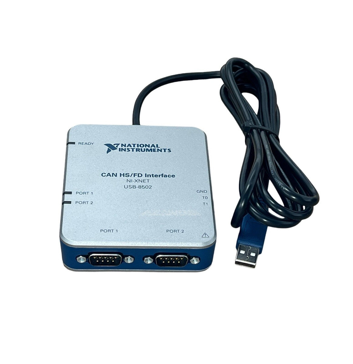 National Instruments NI USB-8502 2-Port NI-XNET HS/FD CAN Interface Device
