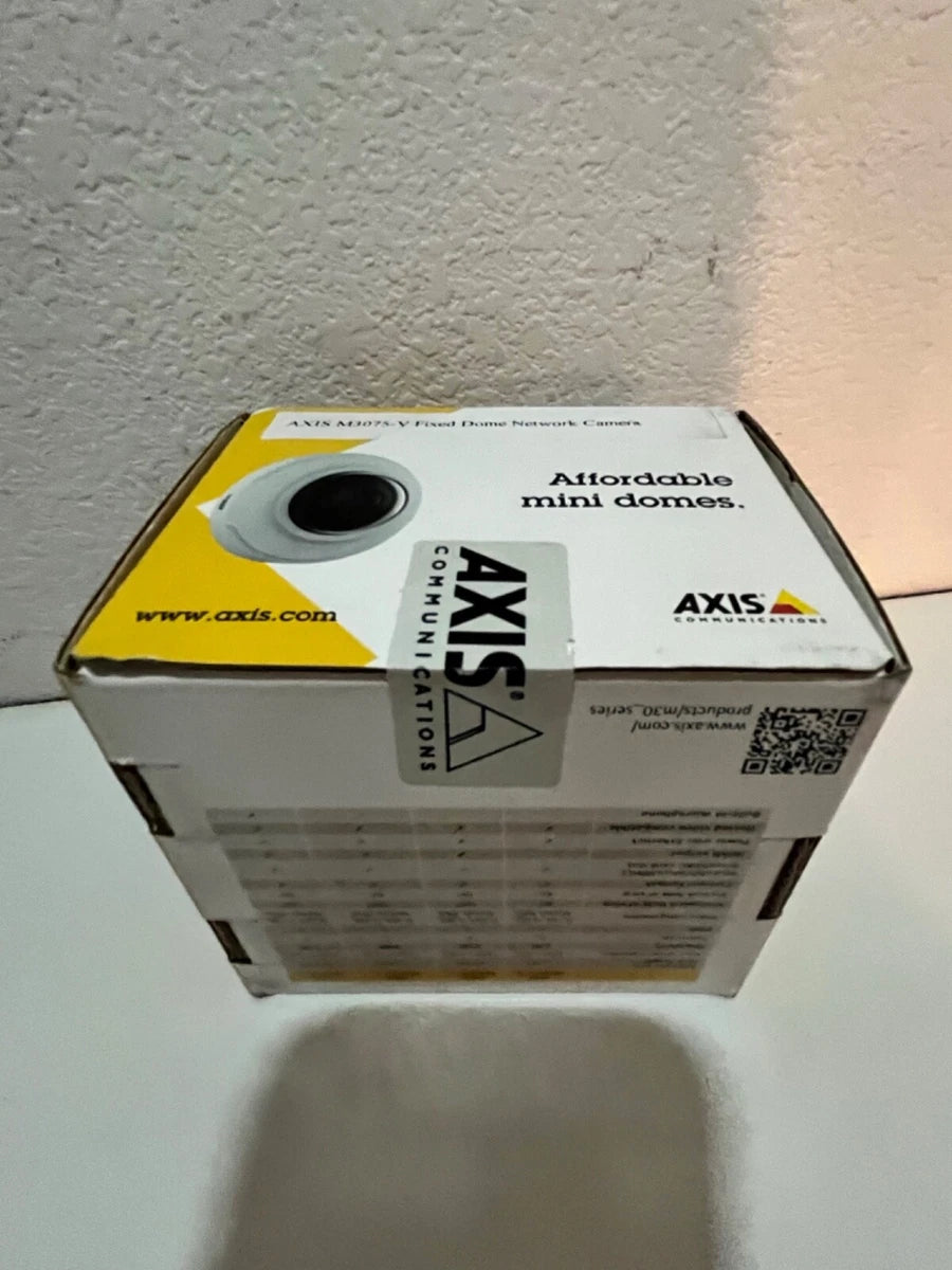 Axis M3075-V Network Dome Camera 1080p 01709-001 NEW SEALED IN BOX