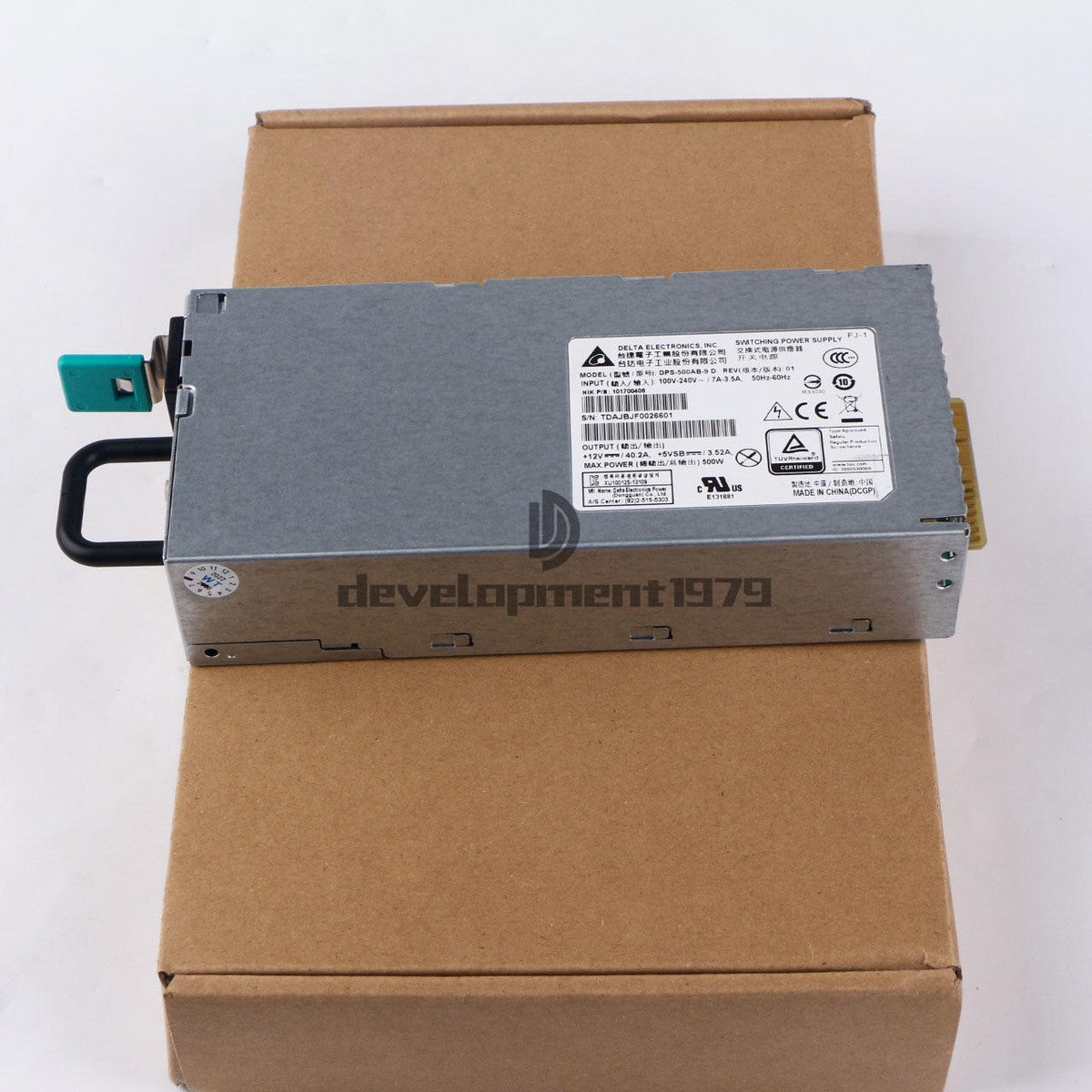 New For Delta DPS-500AB-9 D 100-240V 500W Redundant Power Supply