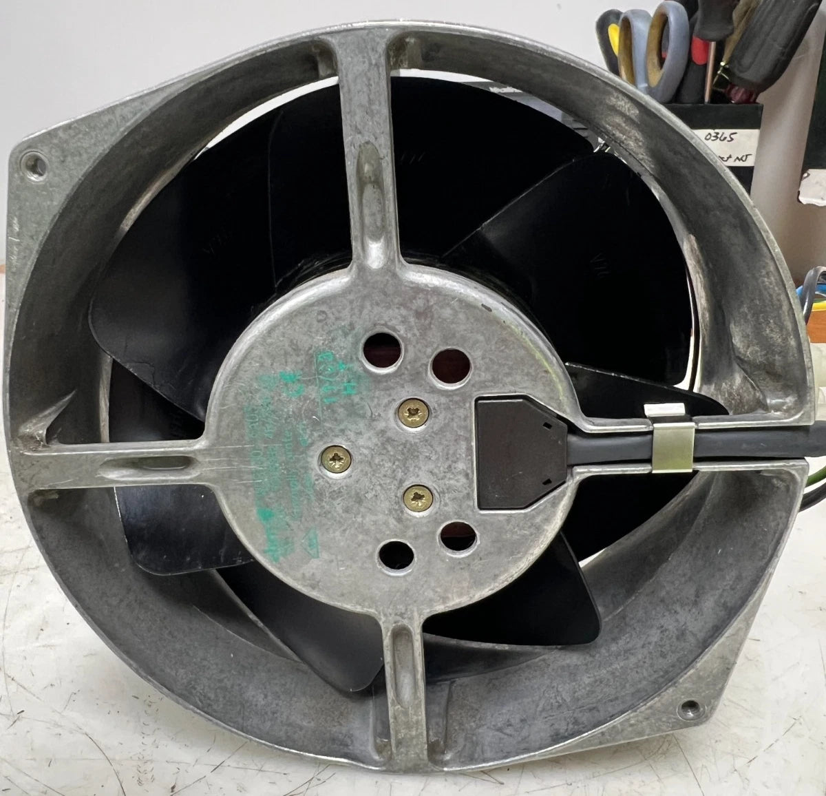 👀 EBM PAPST AXIAL COOLING FAN 230 VAC 45/39 WATT 7-BLADE W2S130-AA03-71|326849312195