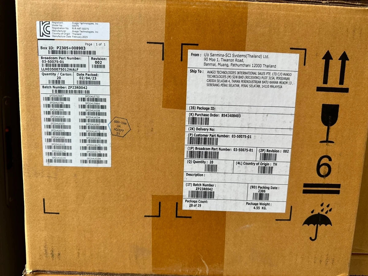 Broadcom HBA 9500-8e Tri-Mode Storage Adapter (03-50075-01 PCIe 4.0 HBA 12Gbps#