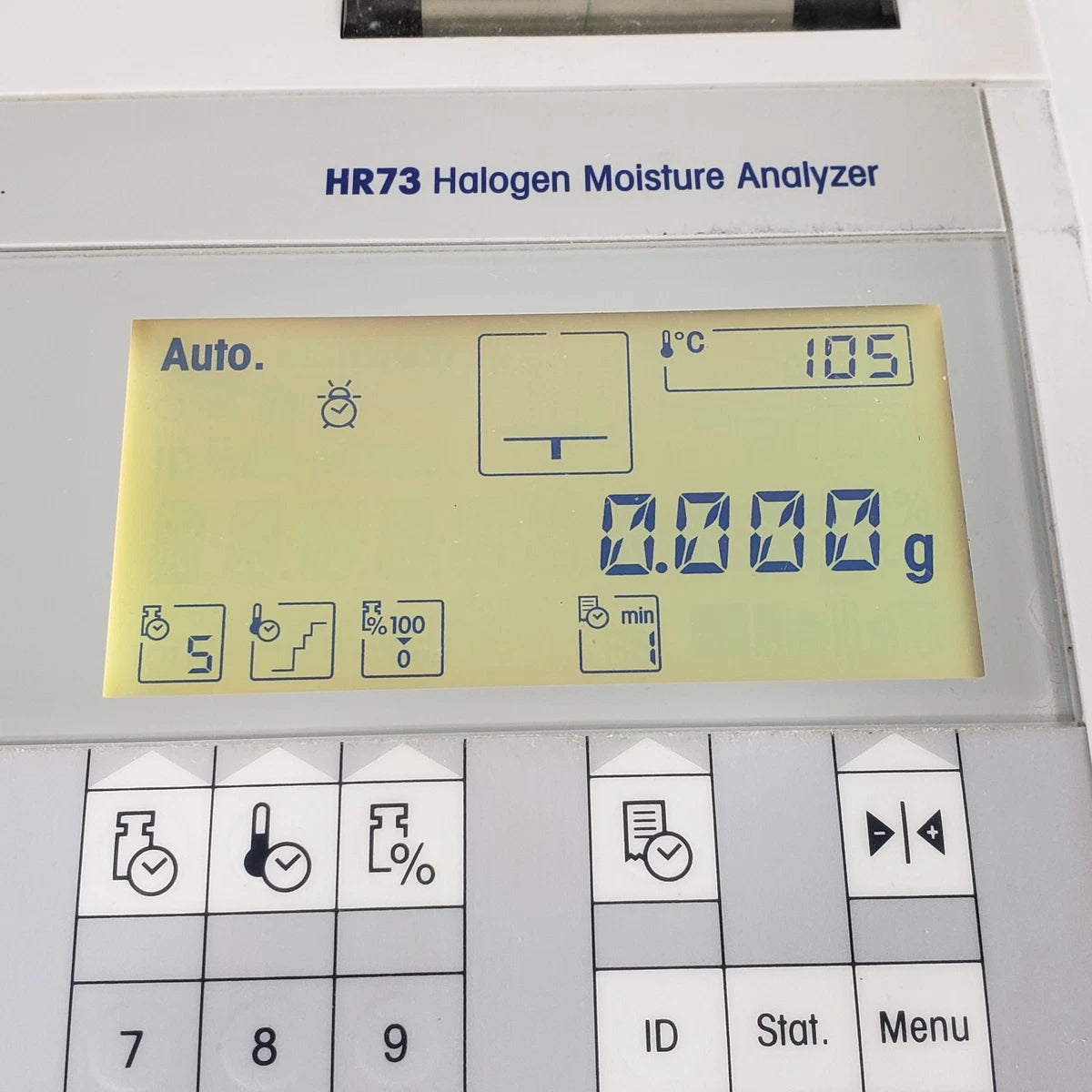 TESTED Mettler Toledo HR73-P Halogen Moisture Analyzer Sample Heater