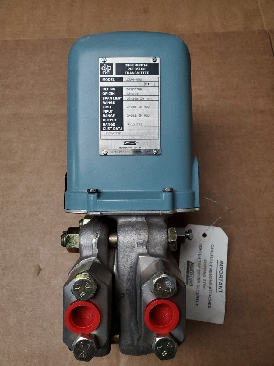Foxboro 13A4-MM2 (Monel) Differential Pressure Transmitter|335642435316