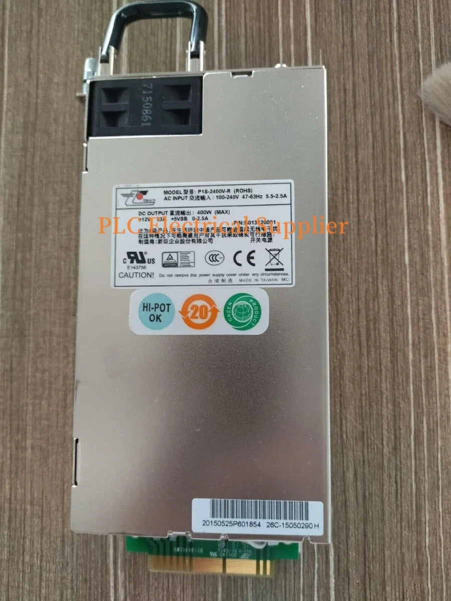 EMACS P1S-2400V-R Hot Swap 400W Server Power Supply Fully Tested