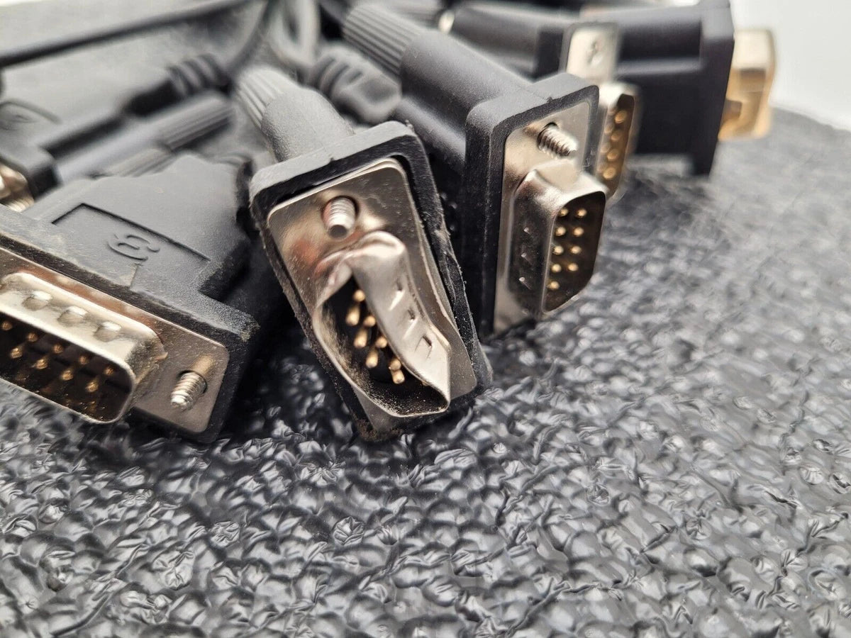 Moxa CP-118EL 8 Port Low Profile PCI Express Board RS-232/422/485 Damaged Cable