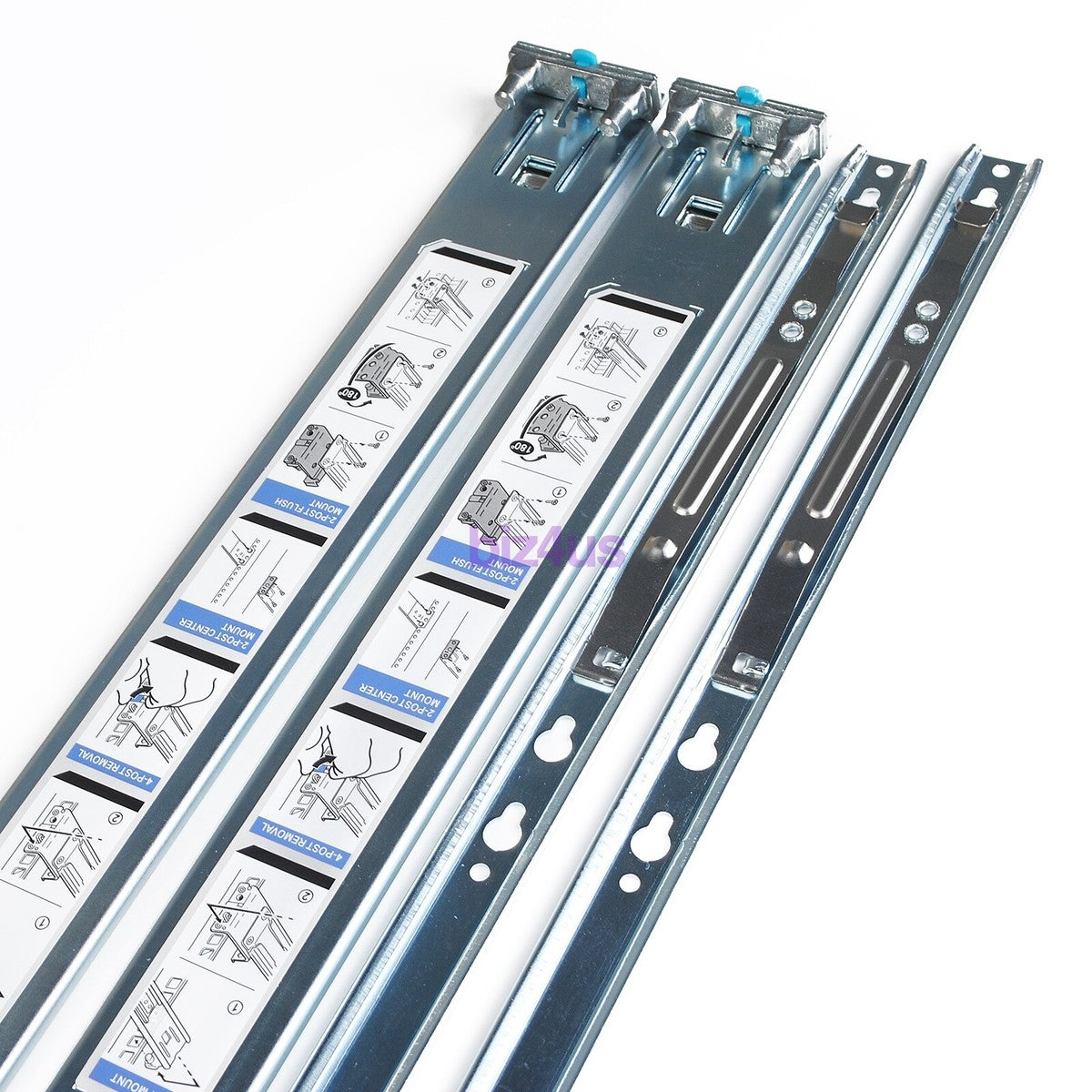 New For Dell PowerEdge R640 R440 R6415 1U Static Ready Rails Rail Kit 053D7M US|315327675721