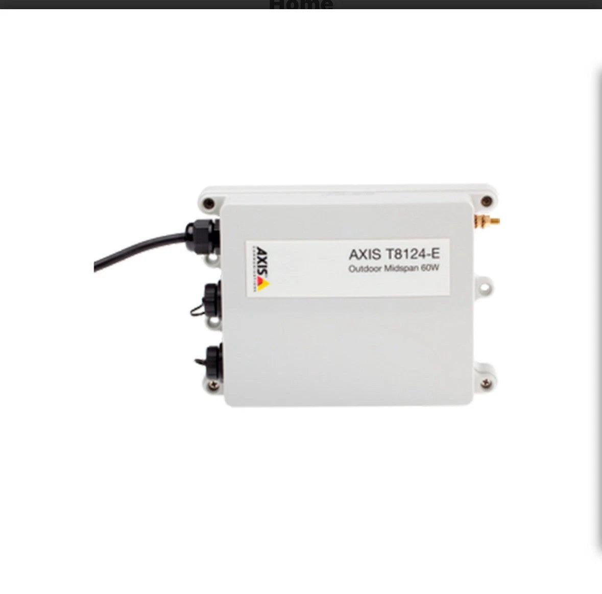 Axis T8124-E Outdoor Midspan 60W 5031-244, -40°C to 50°C|257210087645