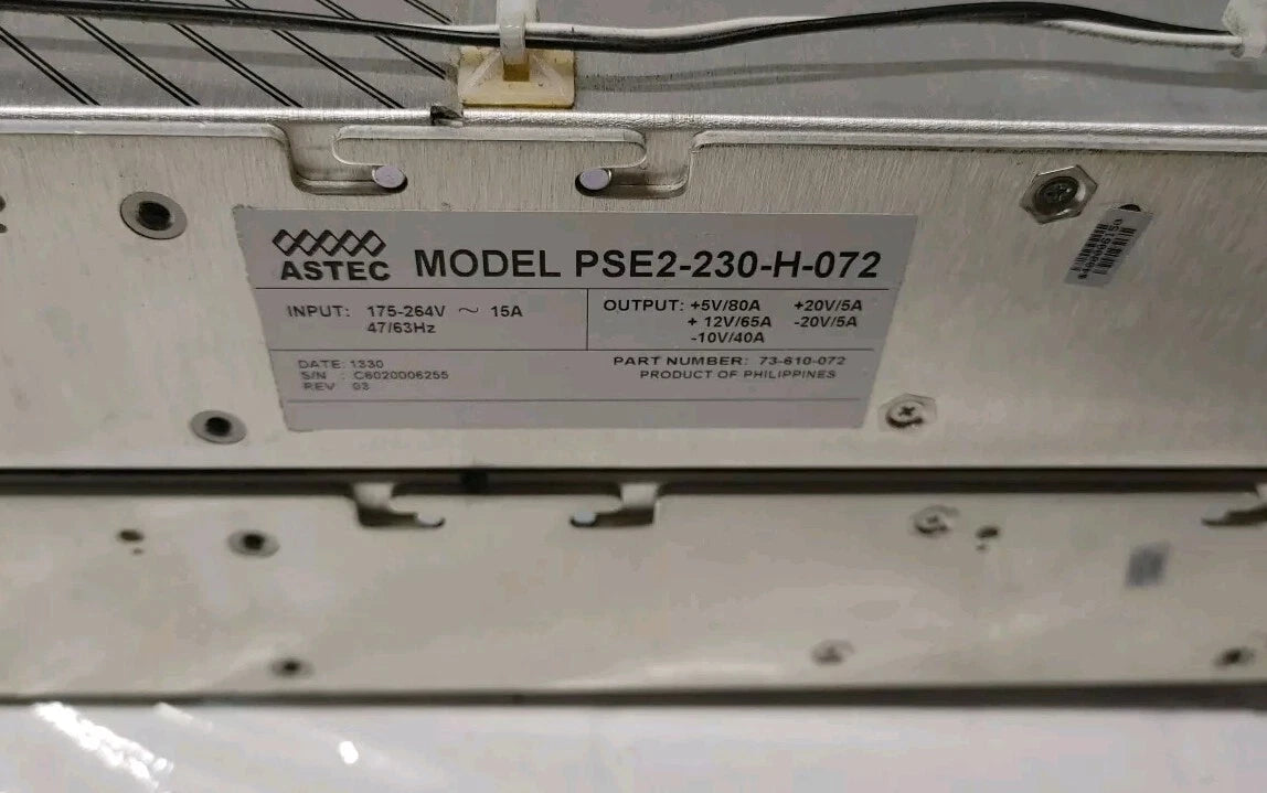 2x Emerson MVP SERIES MP1-3L-1L-1P-1P-30 ASTEC PSE2-230-H-072 P/N 73-690-4096|156517947727