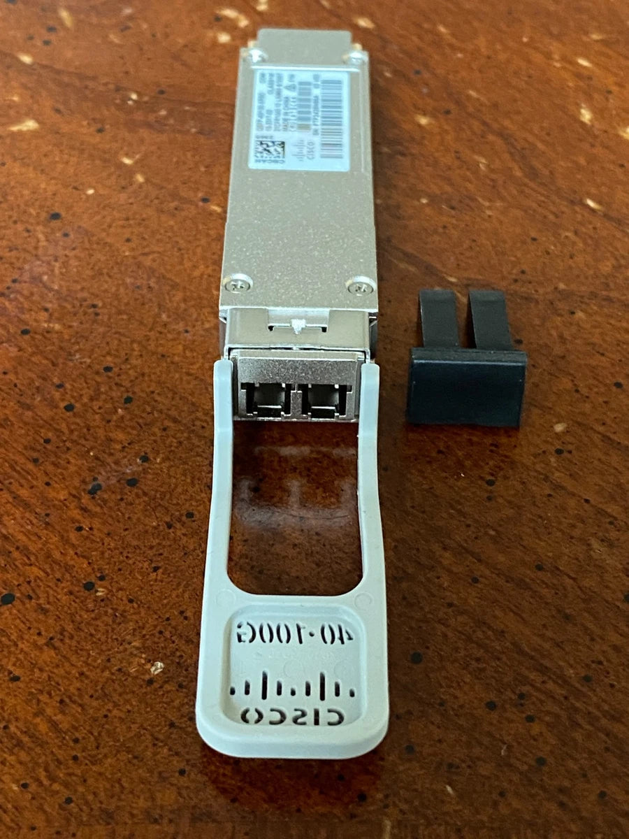 Lot of 4 Genuine Cisco QSFP-40/100-SRBD Transceiver Module 10-3317-02 - New