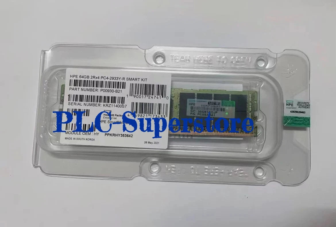 Brand New In Box HP P00930-b21 64GB 2RX4 2933MHz Expedited Shipping