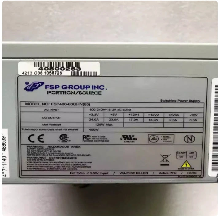 1x  INC FSP400-60GHN85 400W industrial power supply FSP40060GHN85 *tlp|387423437727