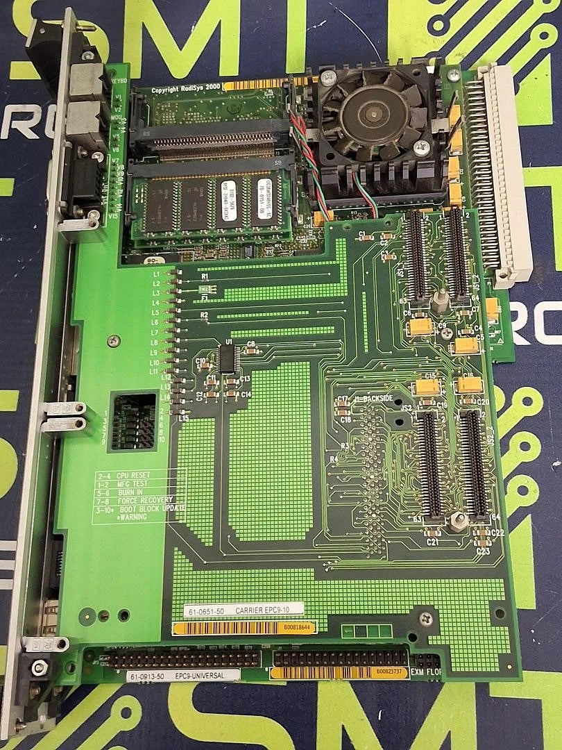 RadiSys EPC9-10 HIGH INTEGRATION MAIN CPU BOARD EPC9-UNIVERSAL 61-0651-50 JJJJJJ
