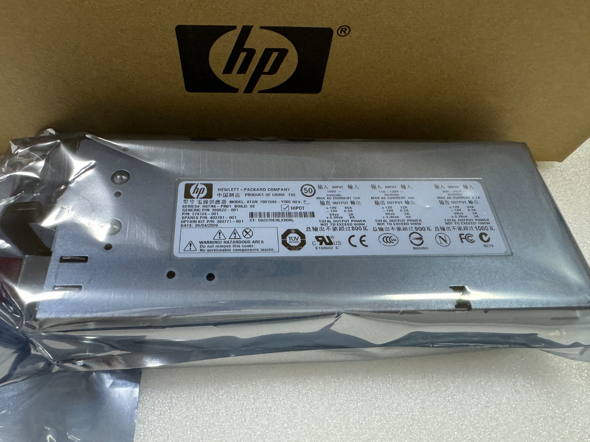 HP 399771-001 403781-001 379124-001 DPS-800GB A 1000W power supply 379123-001|387699146284
