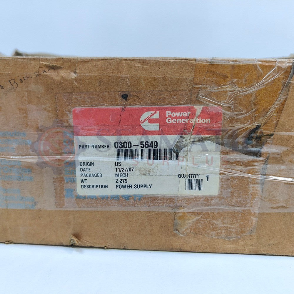 POWER ONE PMP 6.24 SIC POWER SUPPLY (CUMMINS 0300-5649 , V#660