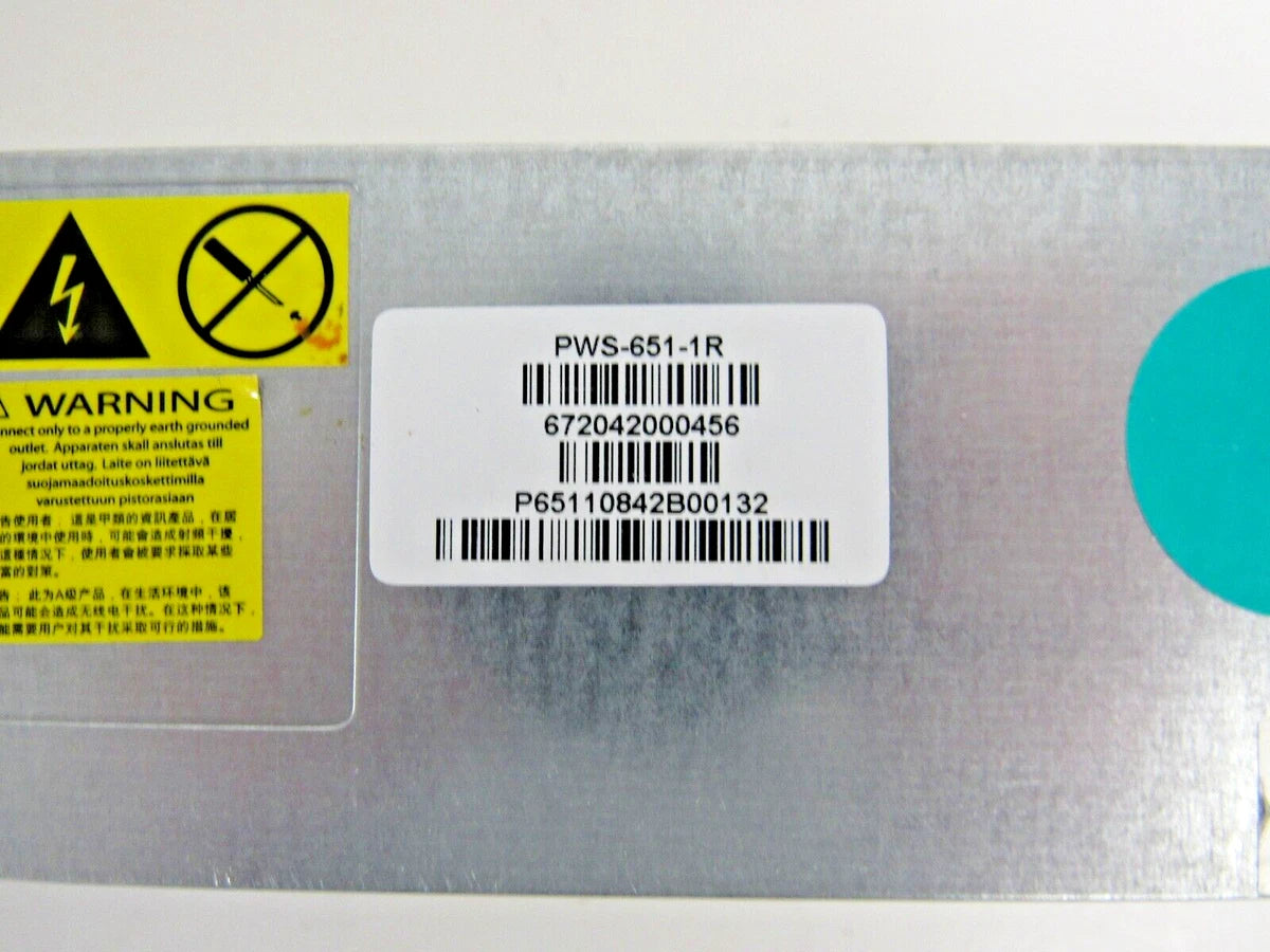 Supermicro PWS-651-1R Coldwatt CWA2-0650-10-SM01-1 650W Power Supply|285710588636