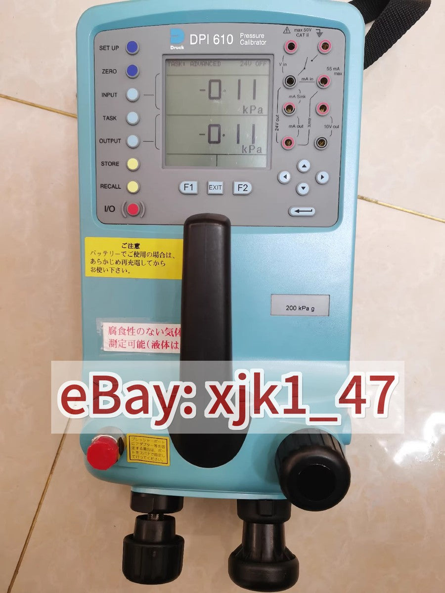 USED Druck DPI 610 Portable Pressure Calibrator used Fast shipping