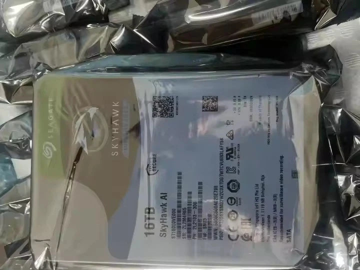 Lot of 20 Seagate ST16000VE000 SkyHawk 16TB Hard Drive