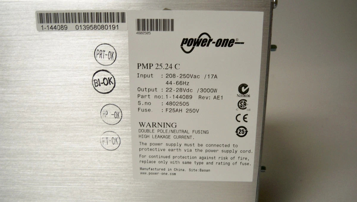 *NEW* Power-One PMP 25.24C Rectifier Module, Lucent, KS24637L1A 3000 watt|142912874534