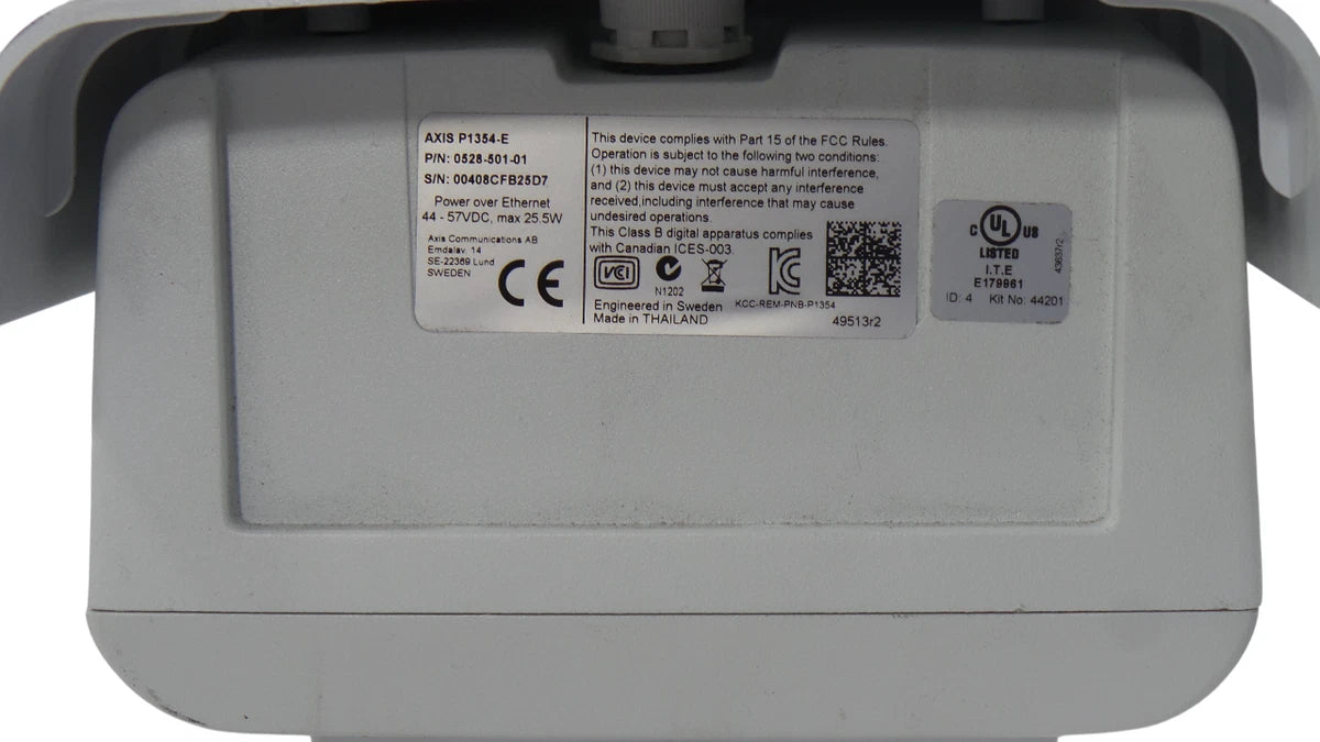 AXIS P1354-E Mk II 0528-501-01 1080 Day & Night Outdoor Network Camera|187731443687