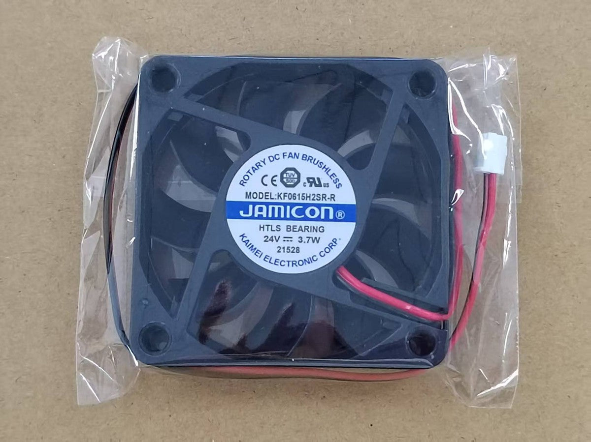 JAMICON KF0615H2SR-R 6015 DC24V 3.7W 6CM 2-Wire Cooling Fan|177650581241