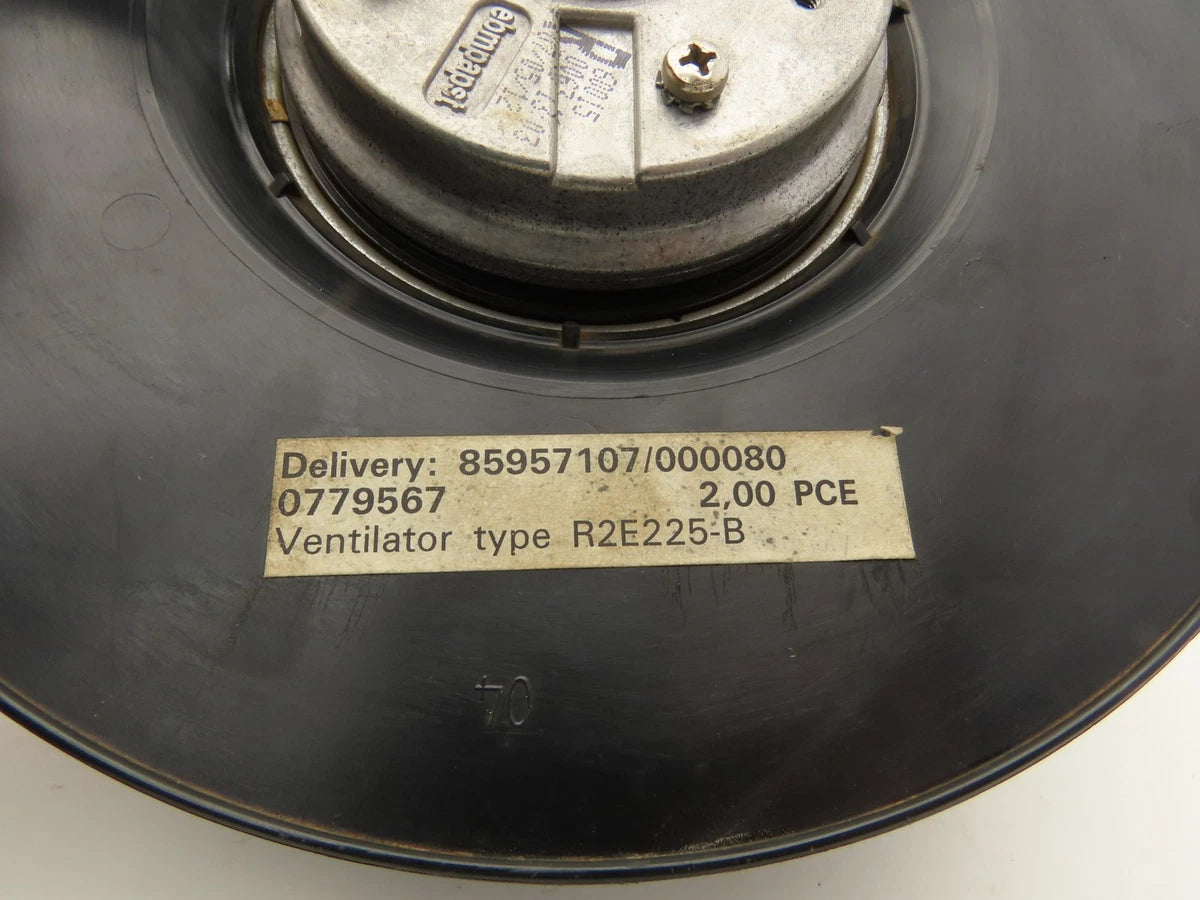 EBM-Papst R2E225-BD92-09 Centrifugal Blower Fan 225mm 200W 230V 1PH 2950RPM