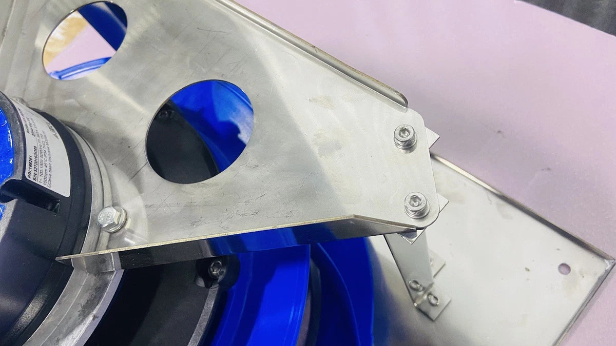 NEW Centrifugal Fan Ziehl-Abegg Var Speed PWM RH35V-6IK.BD.VR 110VAC, W/ Bracket