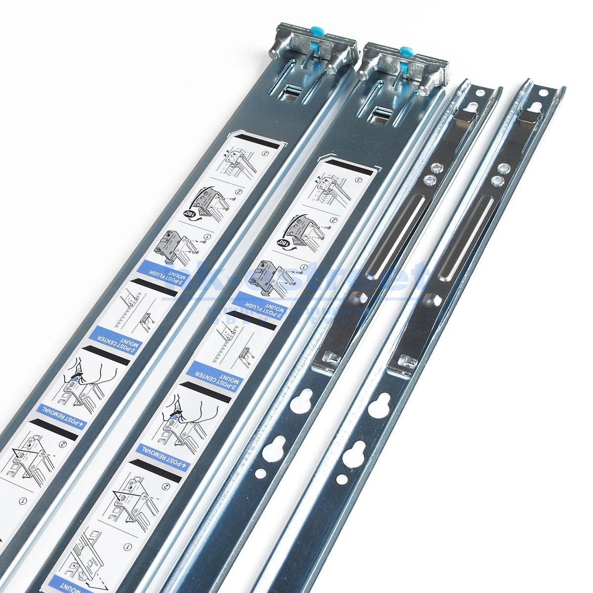 53D7M W874K X632K FOR DELL STATIC READYRAILS RAIL KIT 1U POWEREDGE R620 R630 OEM|185562869682