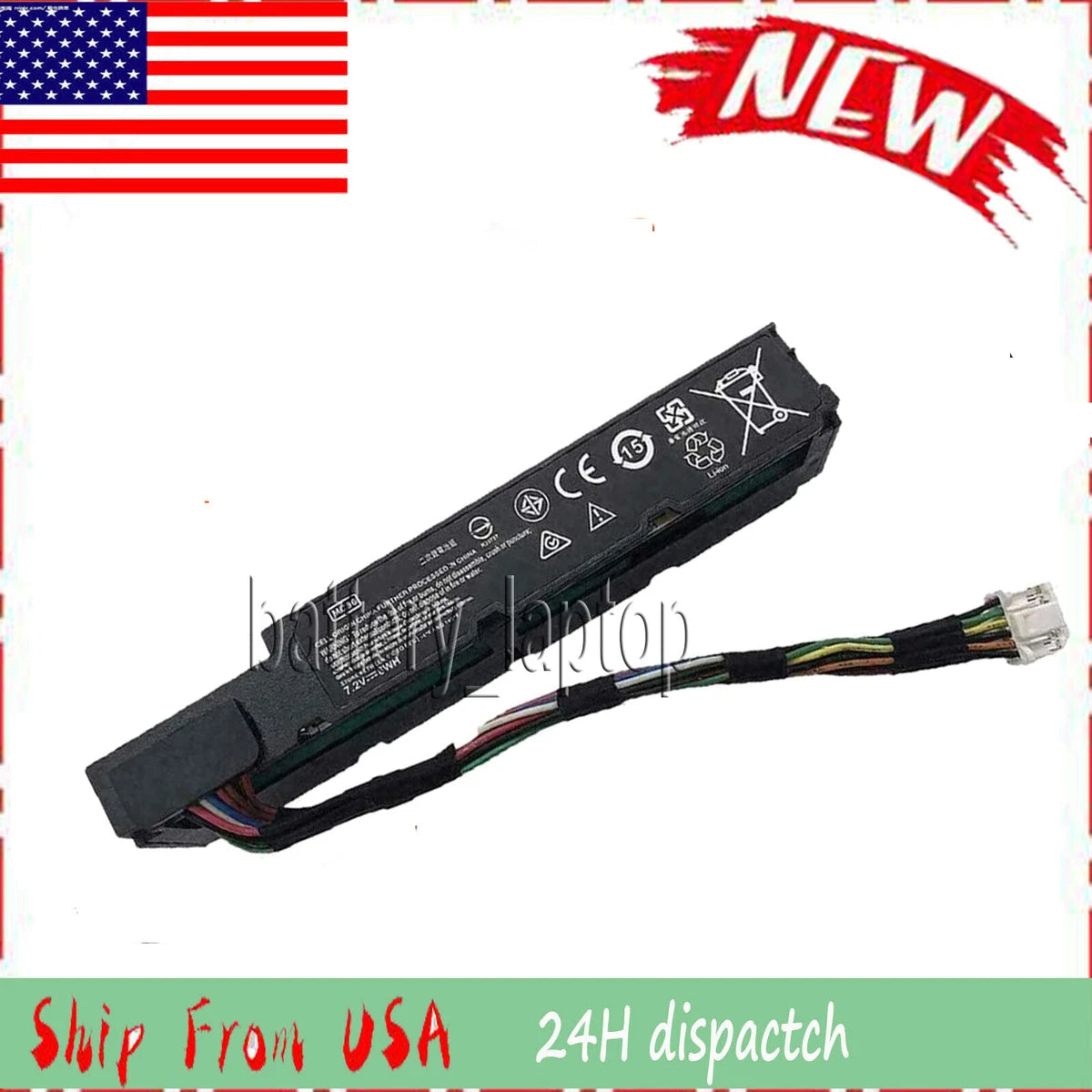 Battery Compatible with HP 727260-002 Smart Array P840AR P440AR Controller Stor|187807947006