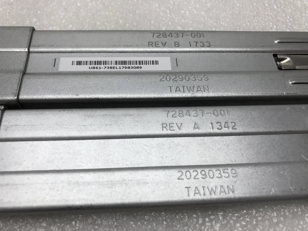 HP ProLiant DL360 G8 G9 Gen8 Gen9 1U SFF Rail Kit Matching 728437-001 714511-001|204566506656